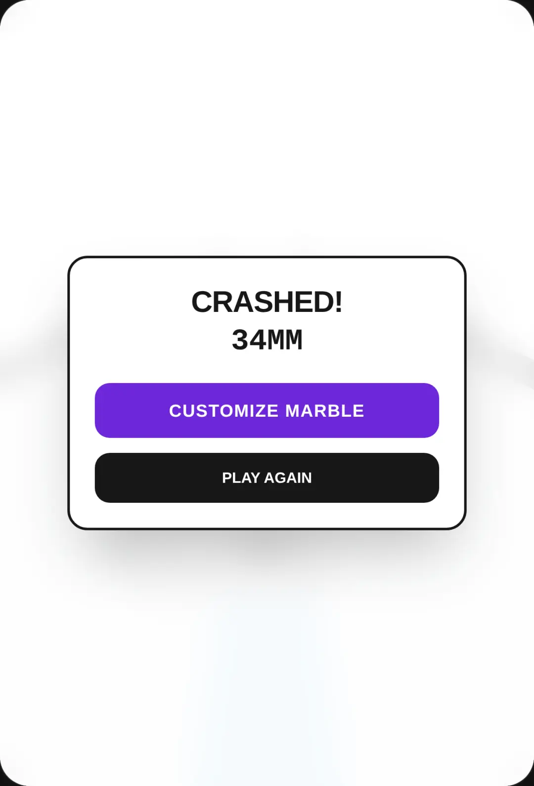 Marble obstacle cover