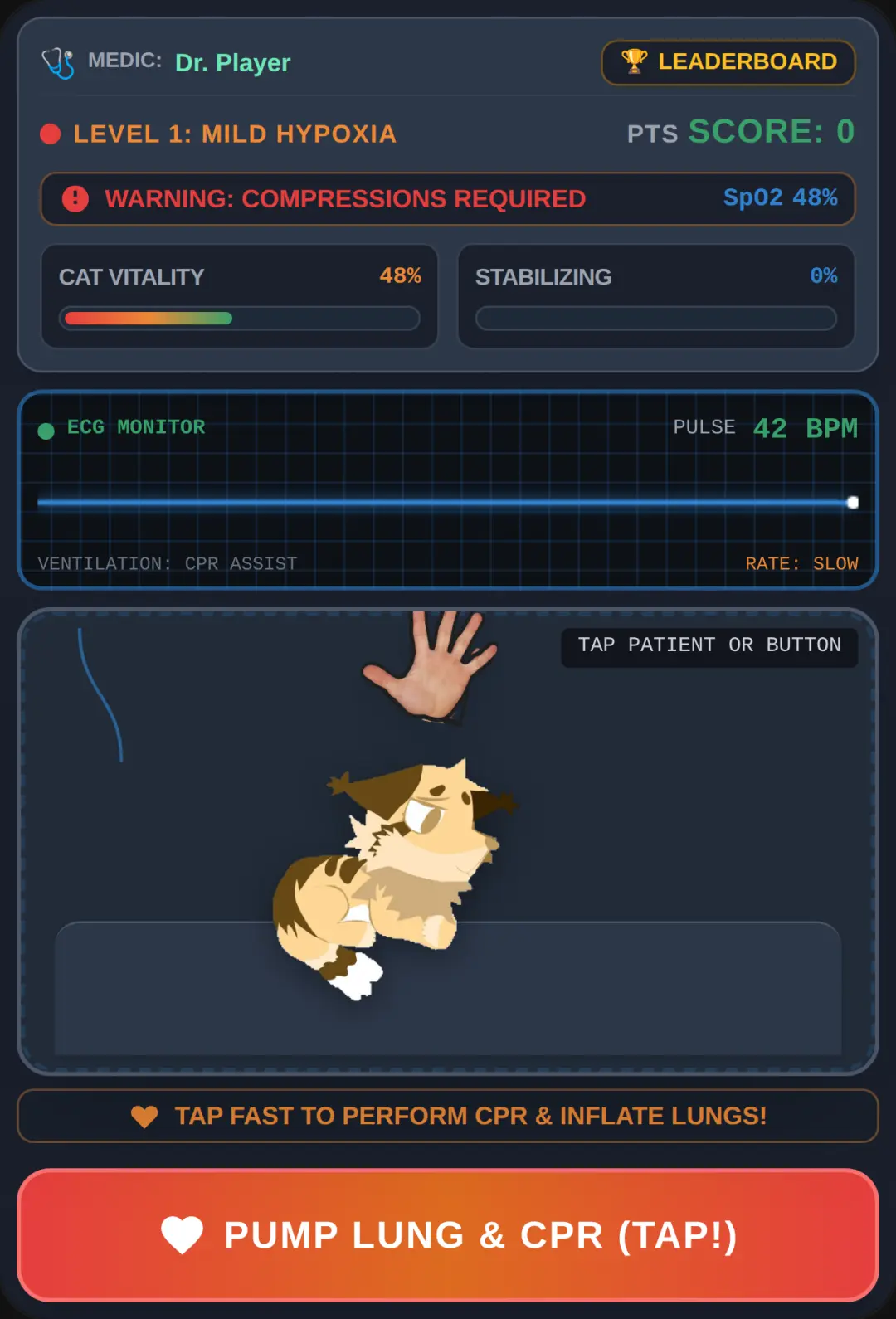 Emergency Cat CPR cover