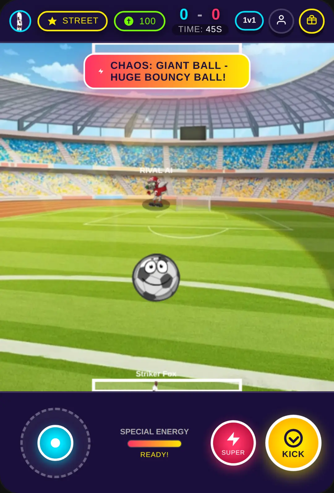 Football Chaos game with too much fun cover