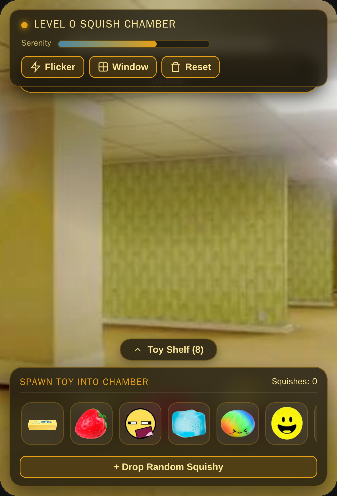 Backrooms Squishy Chamber cover