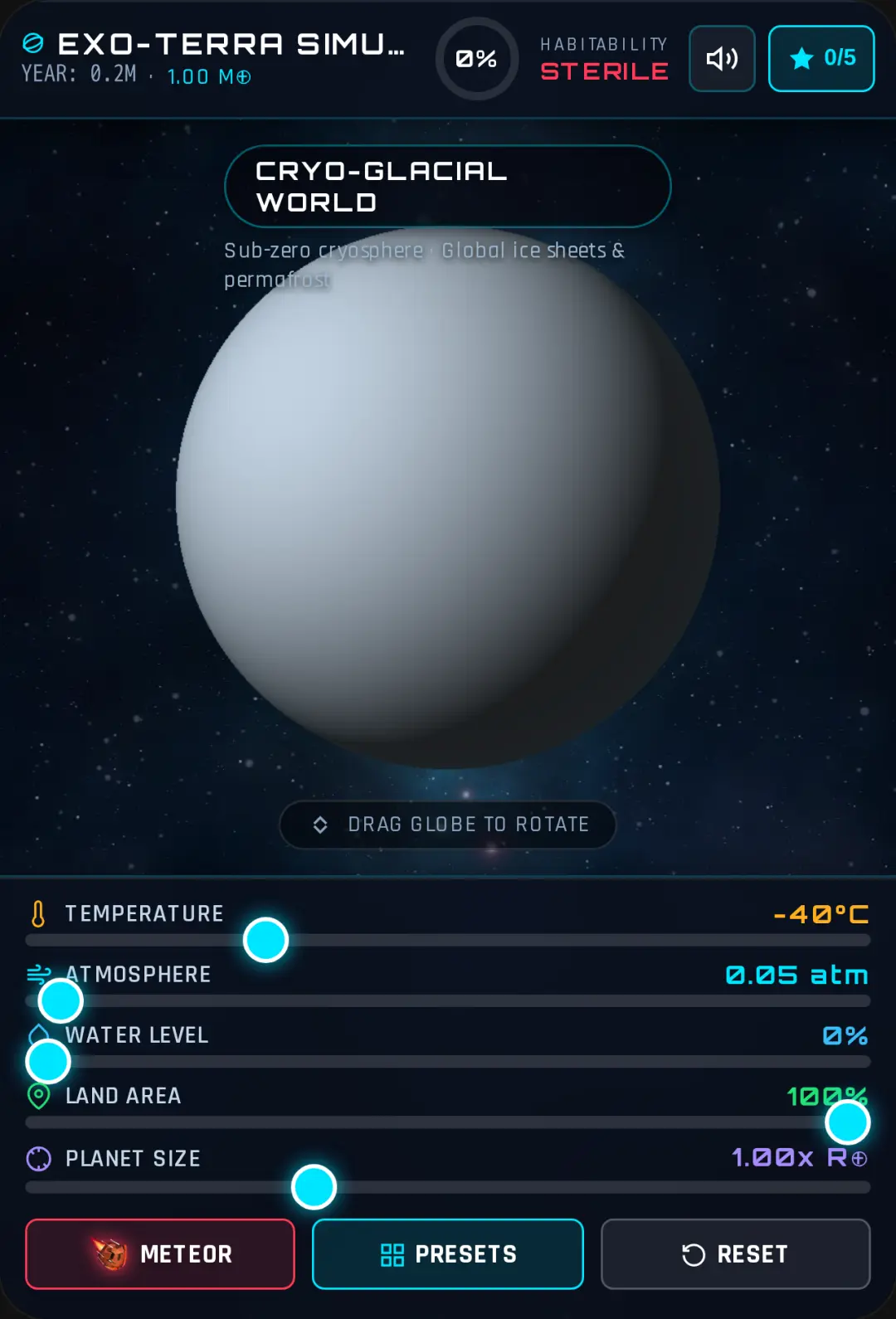 Exo-Terra: Planet Simulator cover