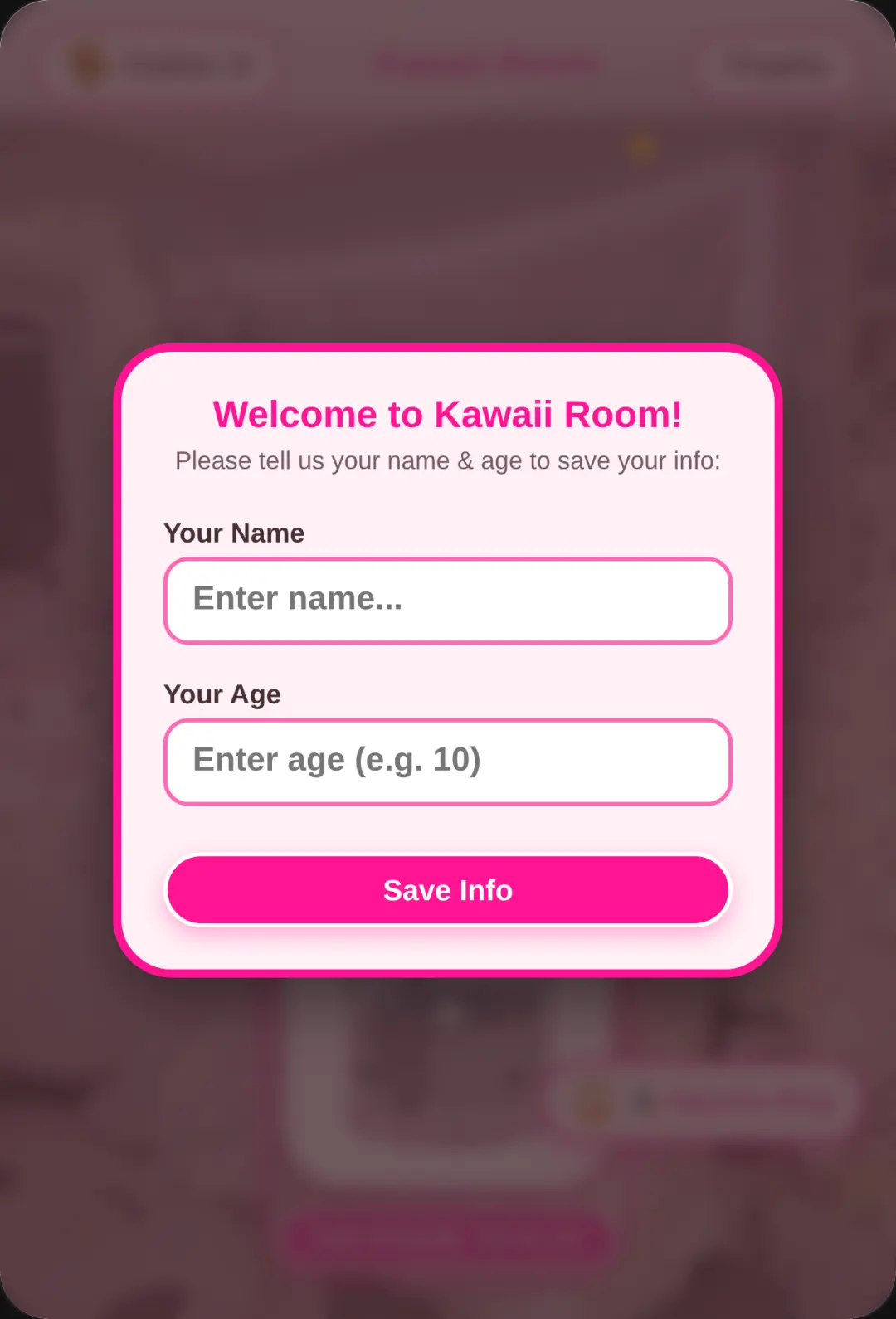 Kawaii Bedroom Phone cover