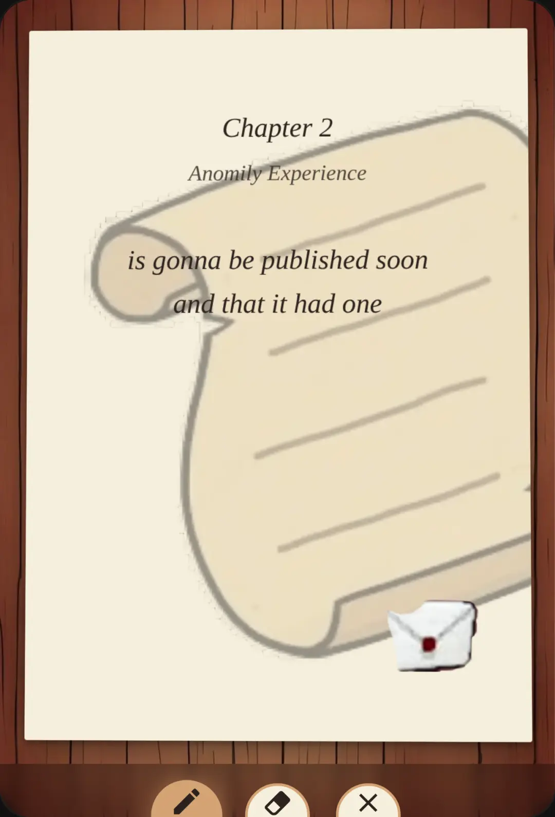 Chapter 2 Anomily Experience cover