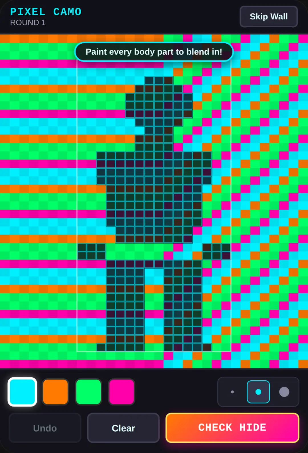 Pixel Camo Street Art cover