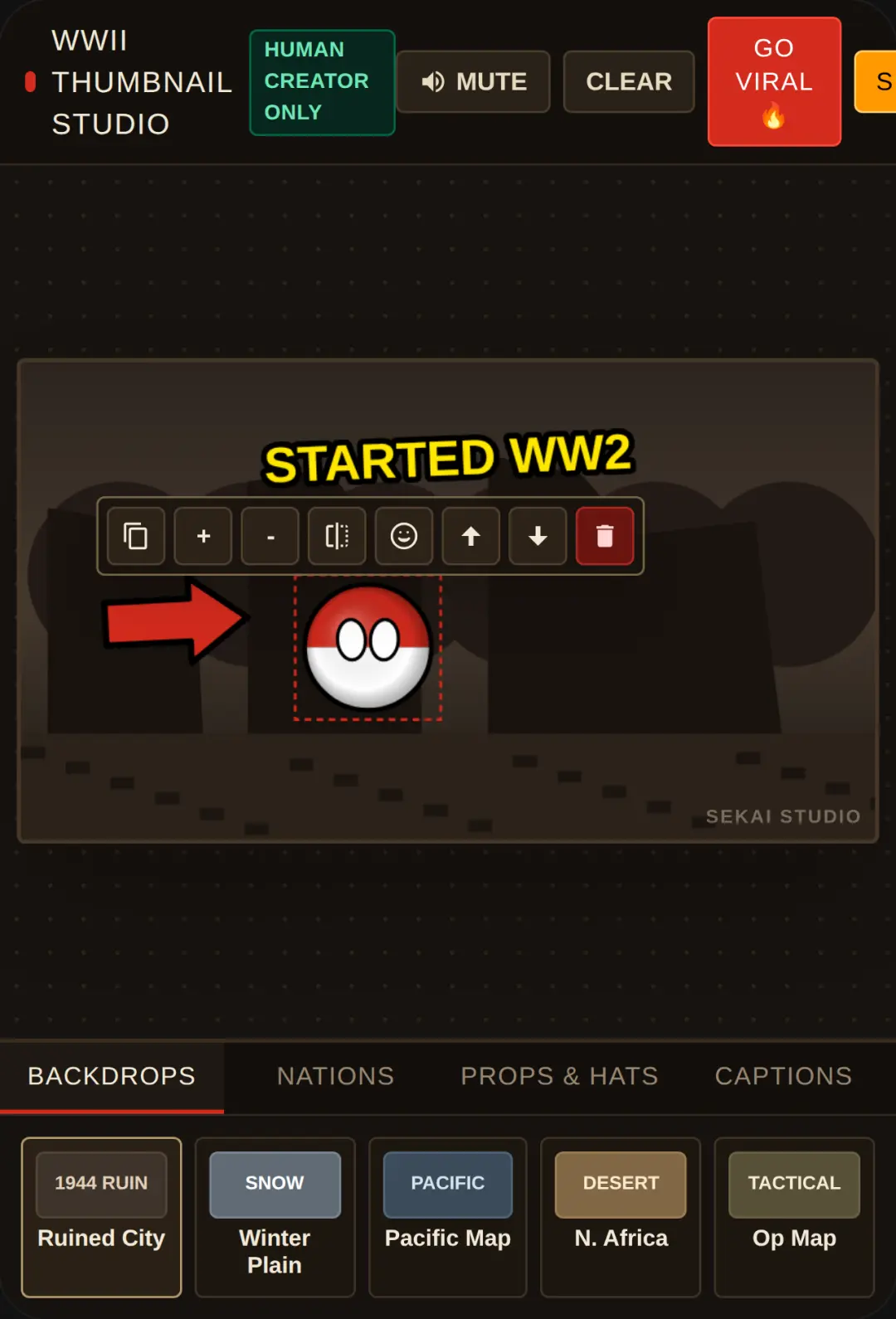 WWII Countryball Thumbnail Studio cover