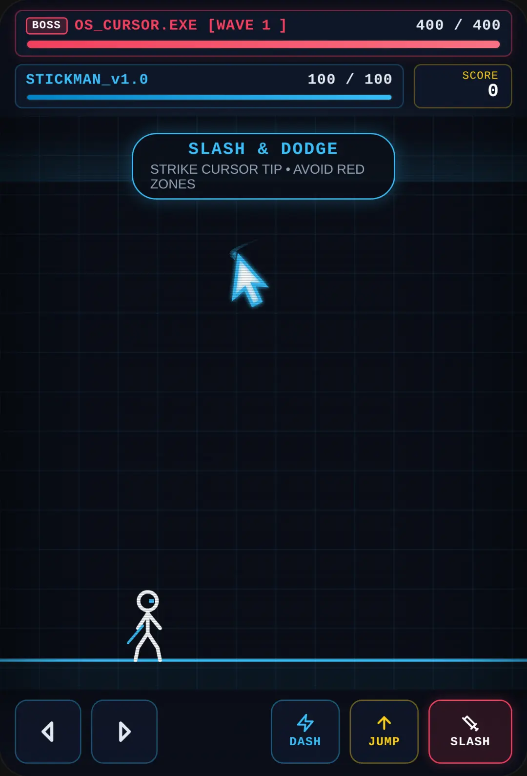 Stickman vs Cursor: Terminal Purge cover