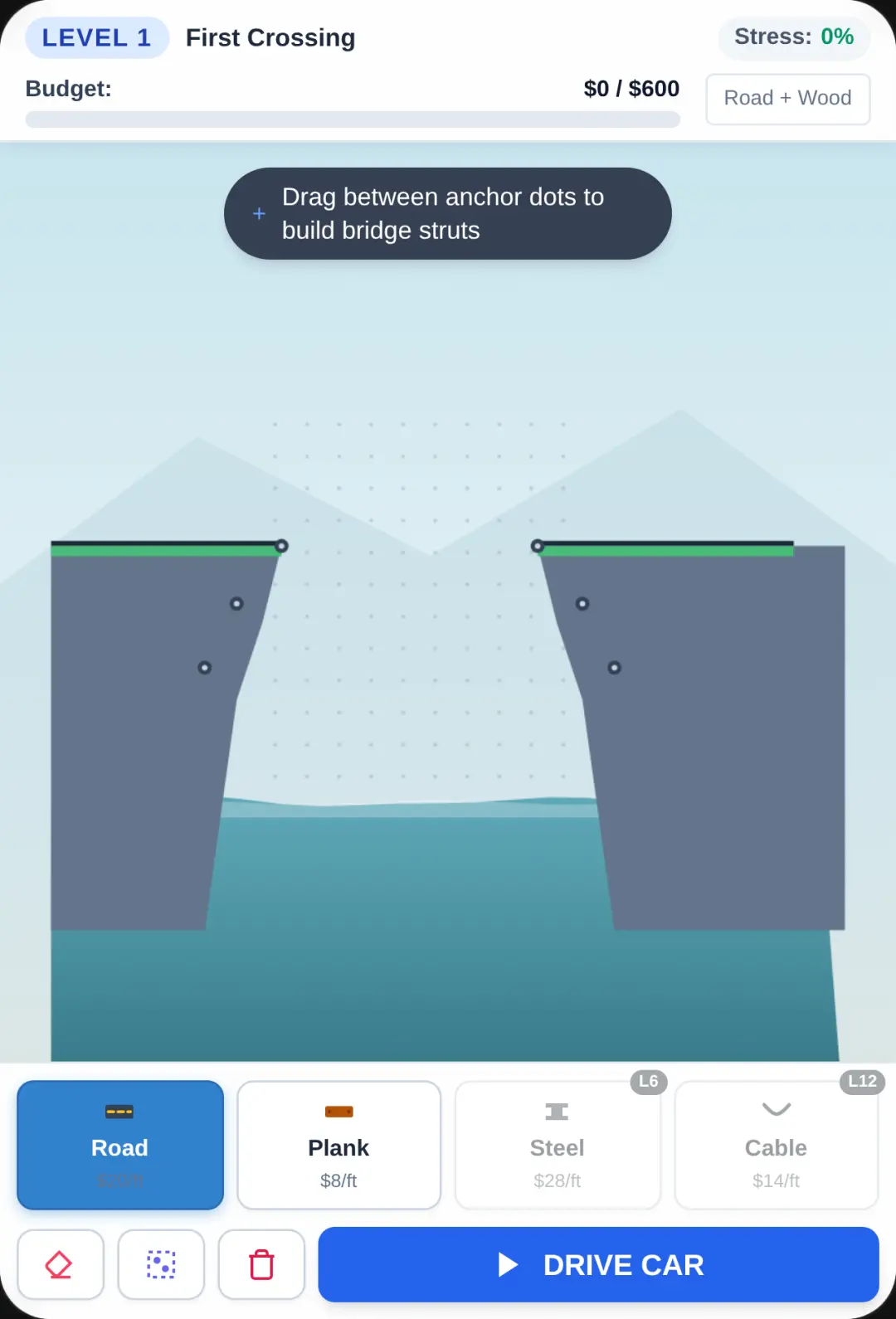 Bridge Architect - Physics Builder