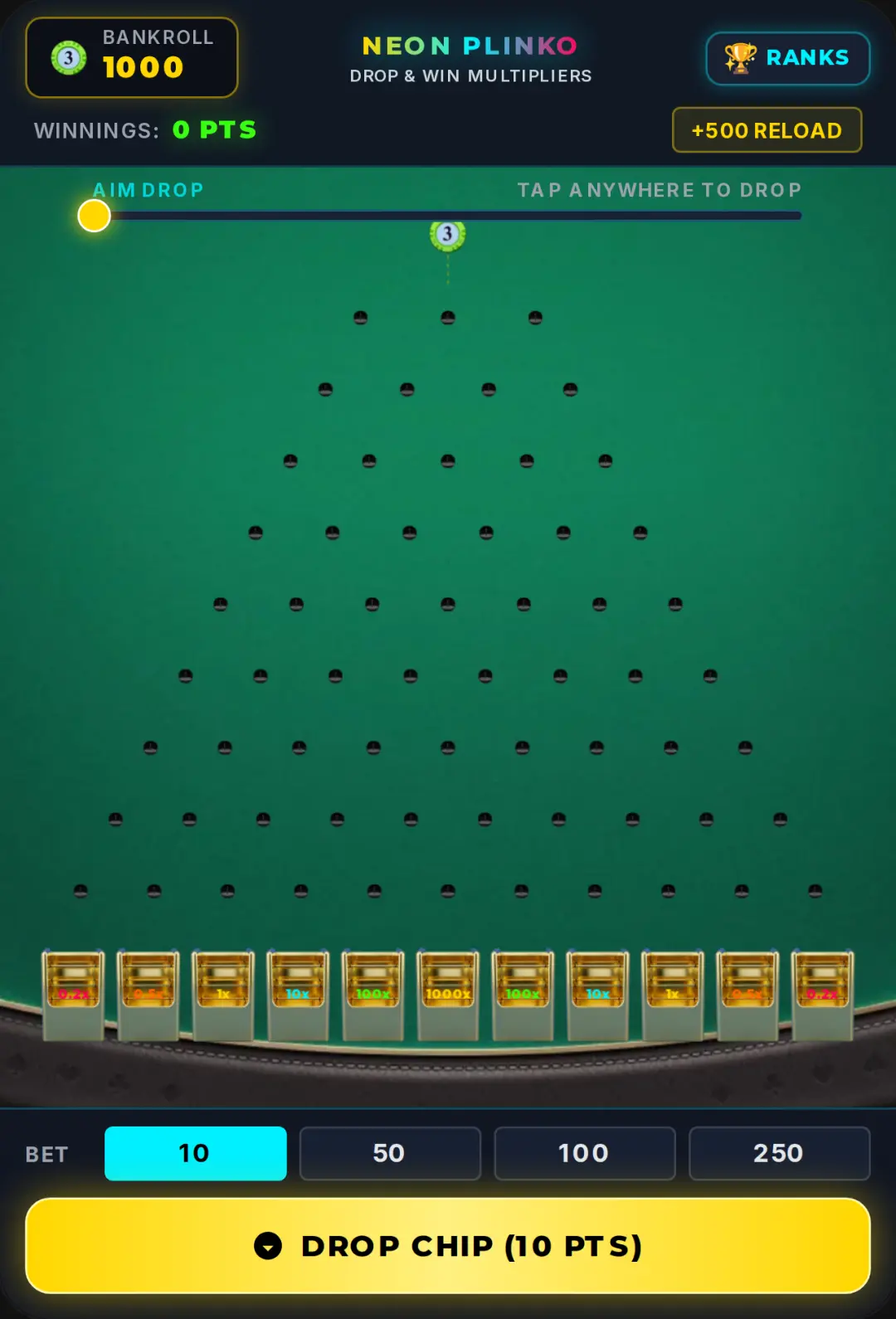 Neon Plinko Casino cover