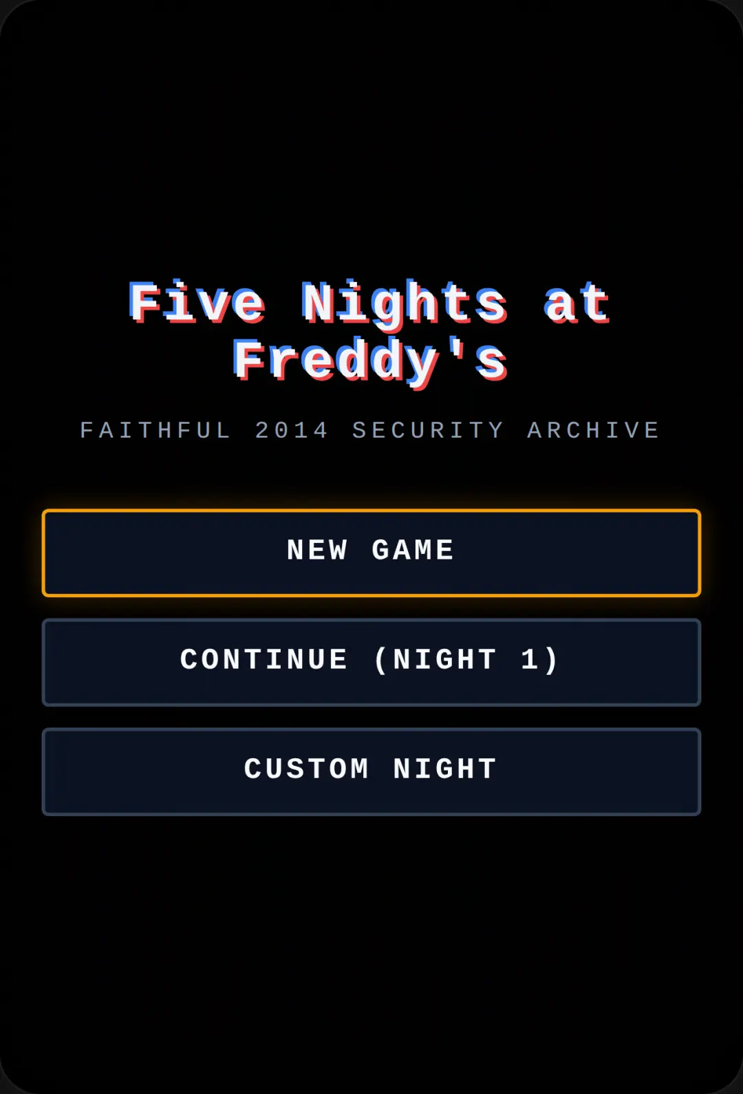 Five Nights at Freddy's cover