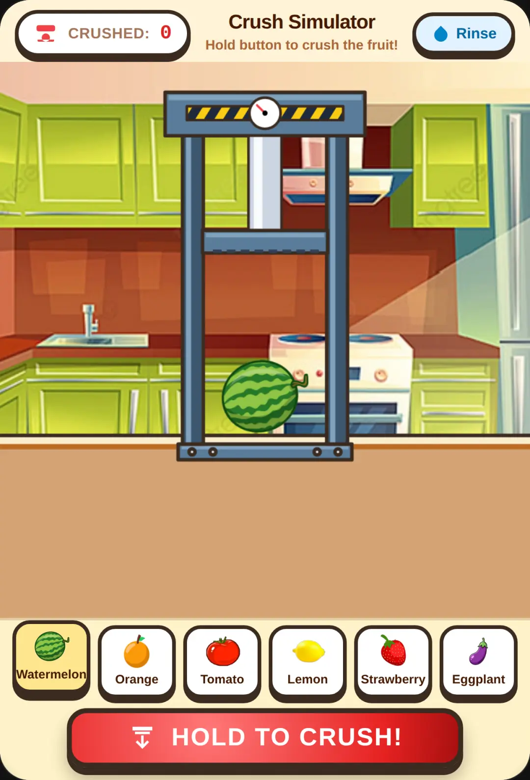 Crush Simulator - Crush Fruits! cover