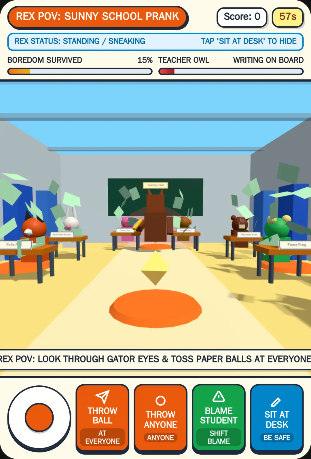 Classroom Prankster Rex 3D cover