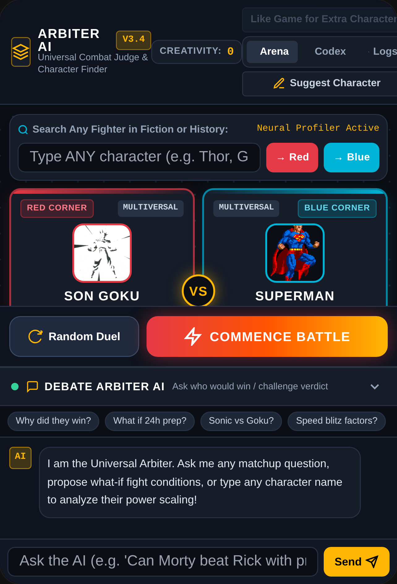 AI Battle Arbiter - Who Would Win? cover