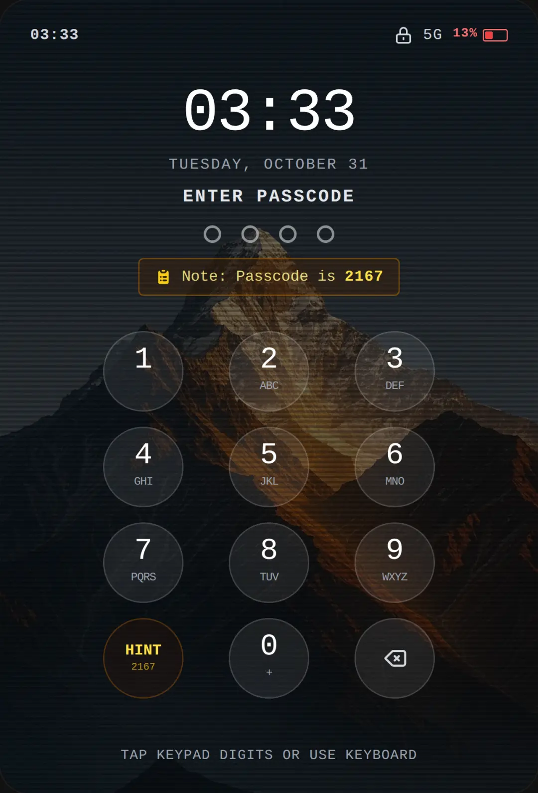 Phone Lock Screen - Jumpscare cover