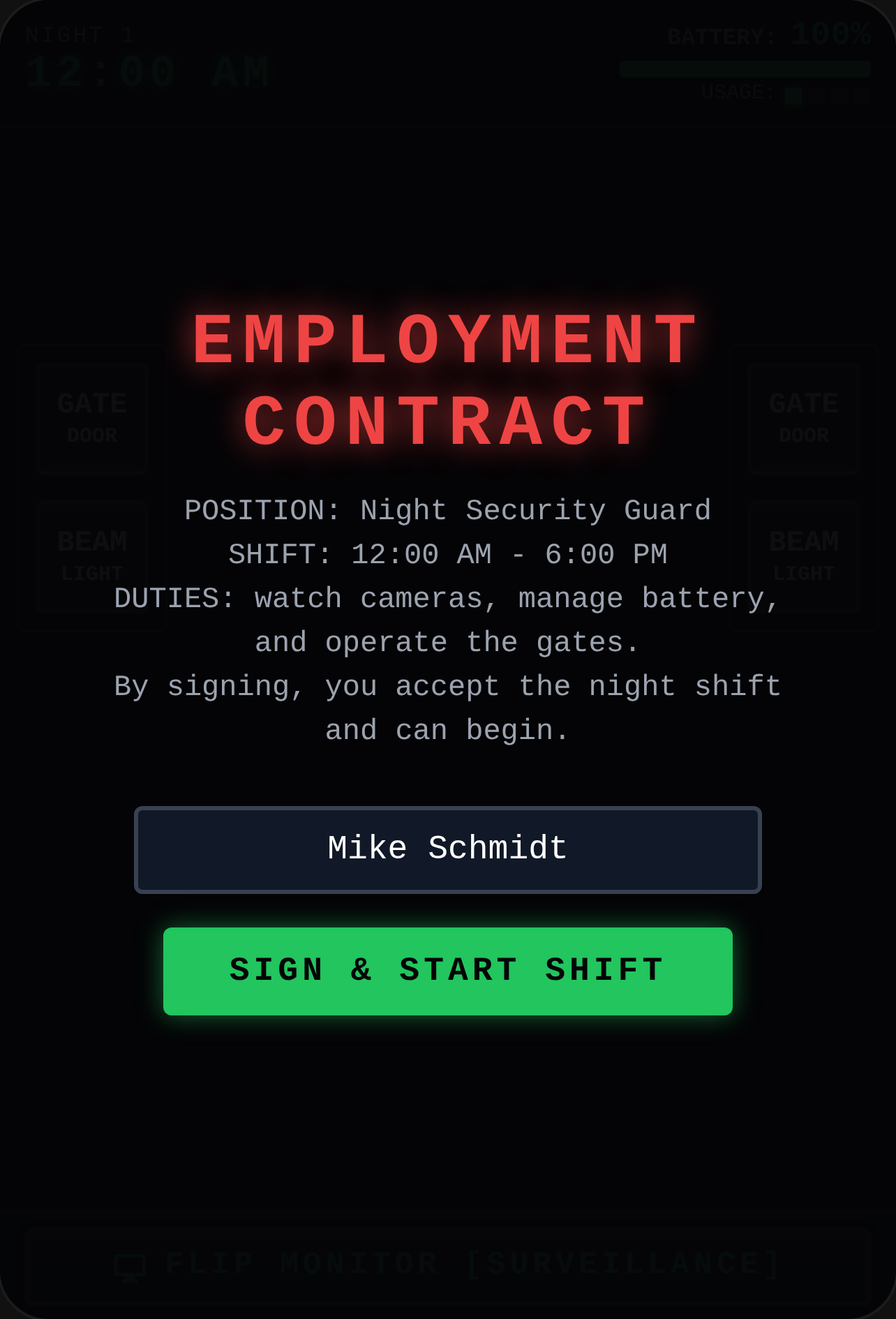 Five Nights at Freddy's Security Terminal cover