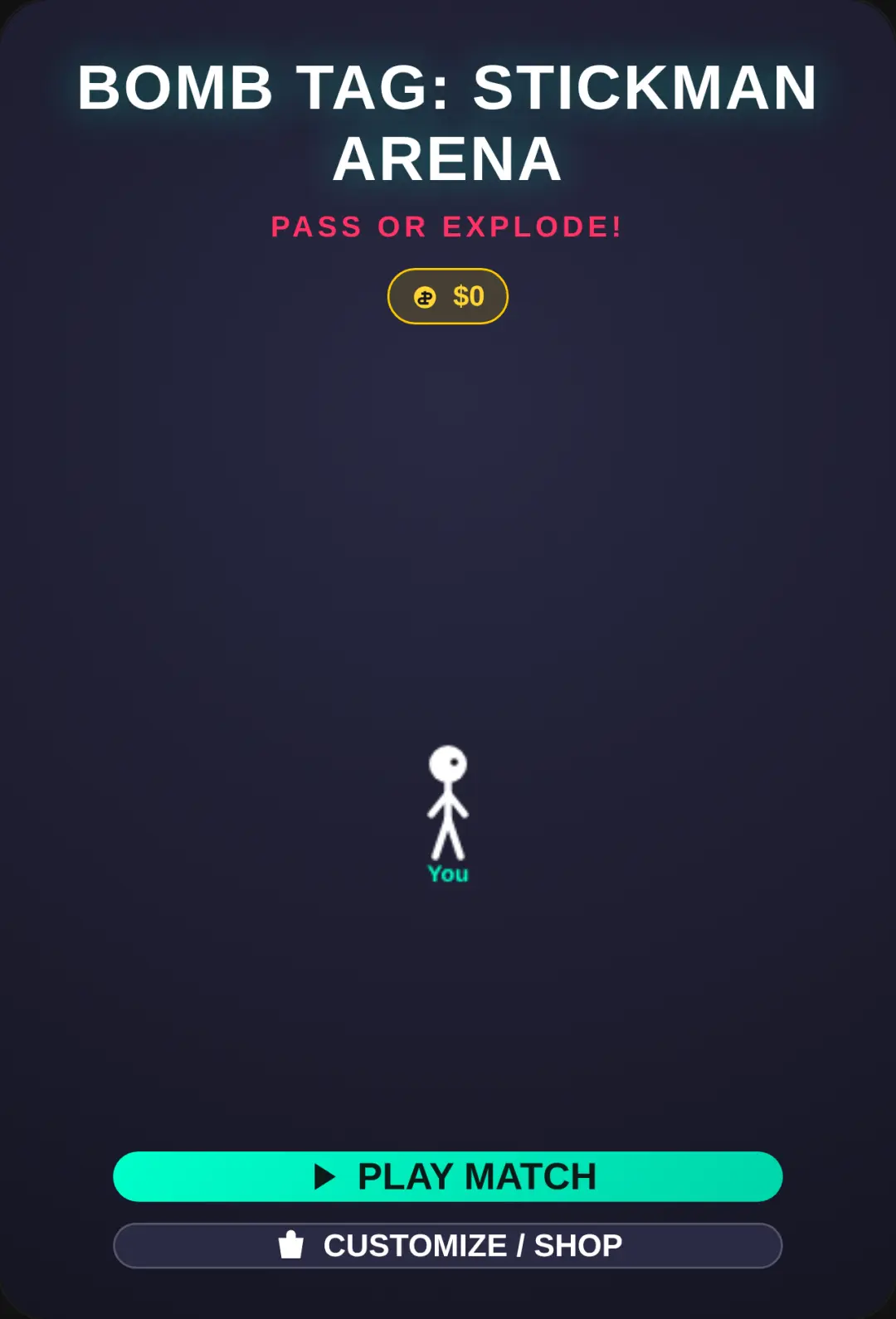 Bomb Tag: Stickman Arena cover