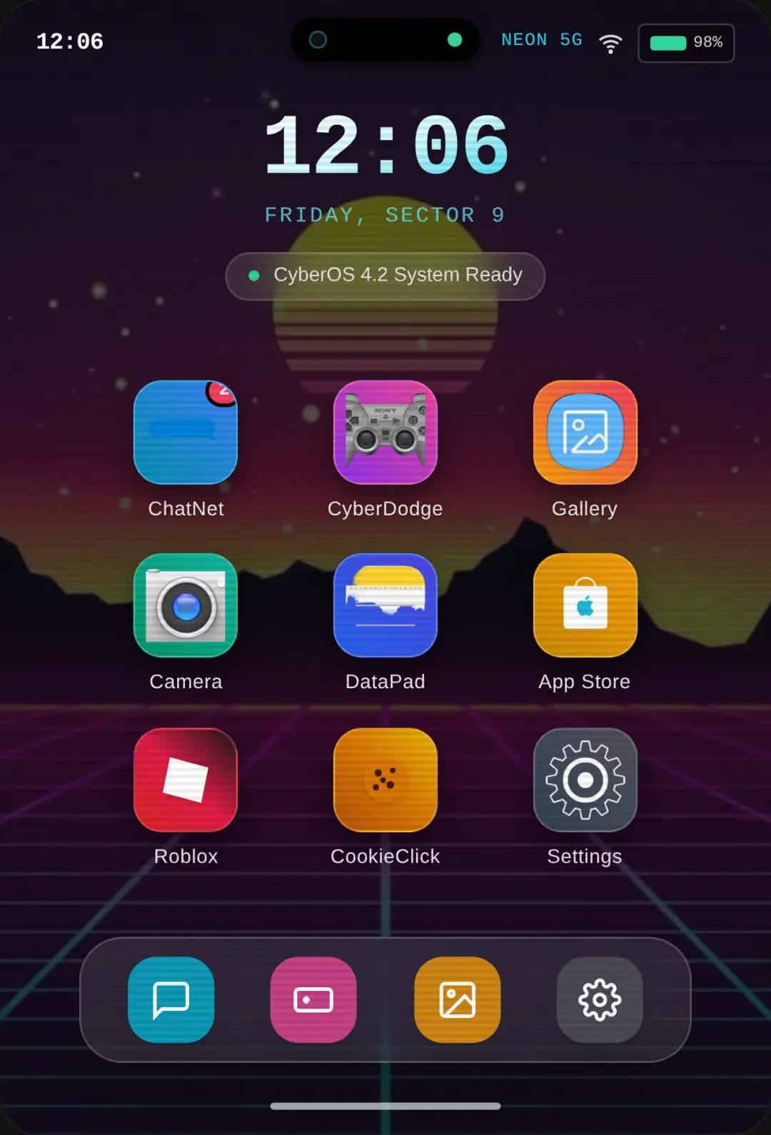 CyberOS Phone Simulator cover