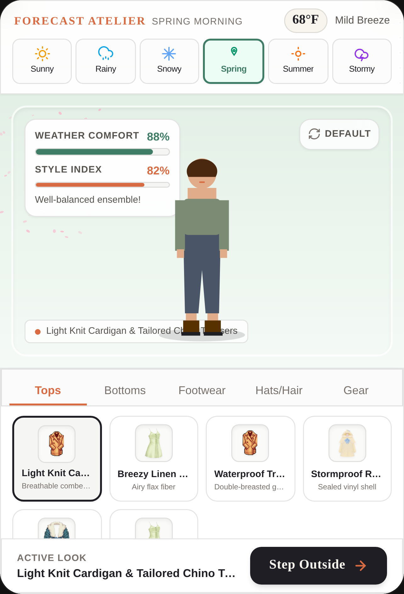 Weather Chic: Editorial Dress-Up cover