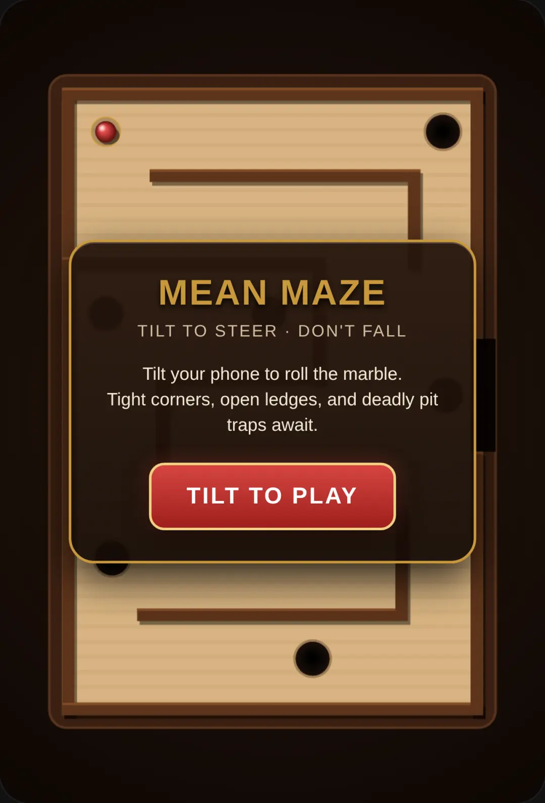 Mean Maze cover