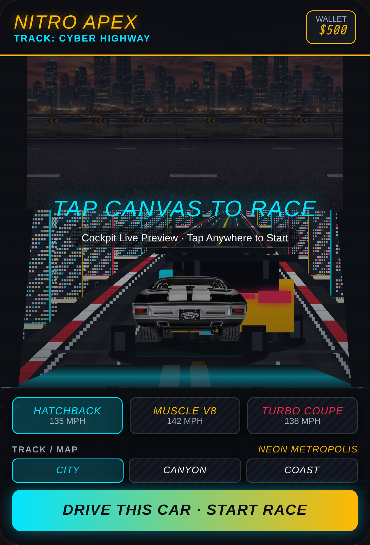 Nitro Apex: First-Person Racer cover