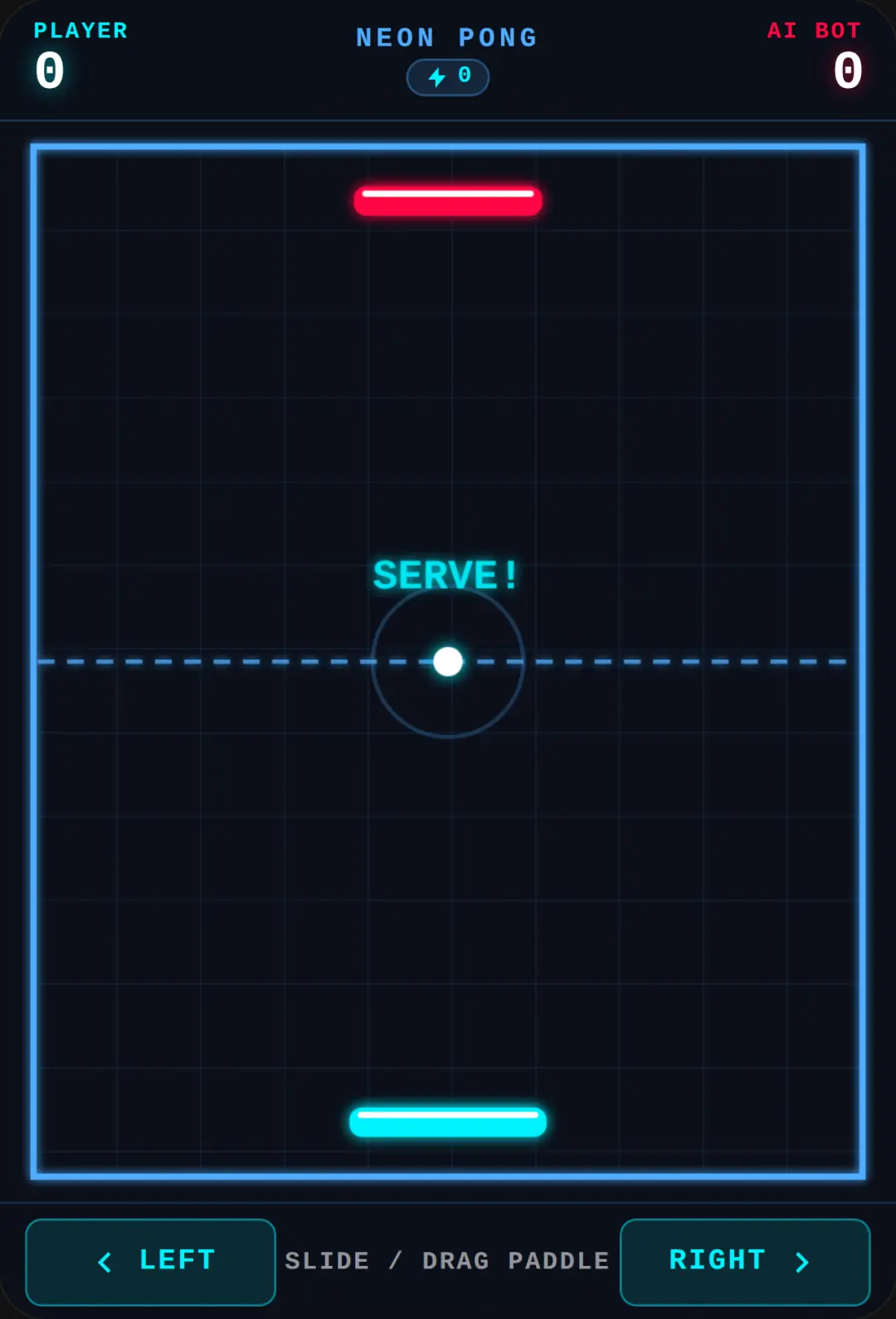 Neon Pong Arcade cover