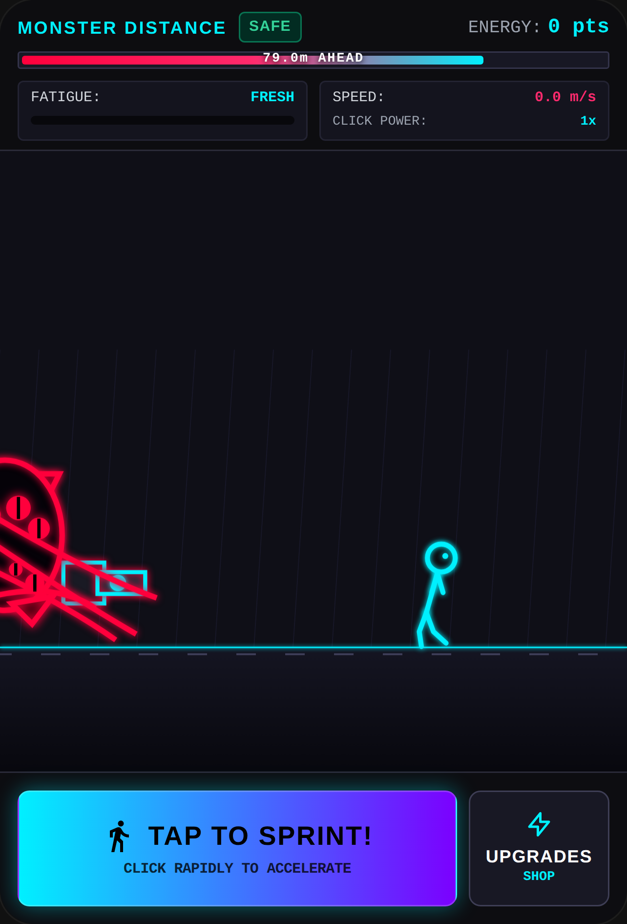 STICKMAN PANIC RUN cover