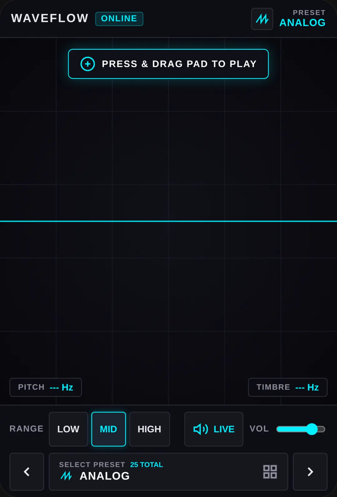 WaveFlow XY Synthinyser cover