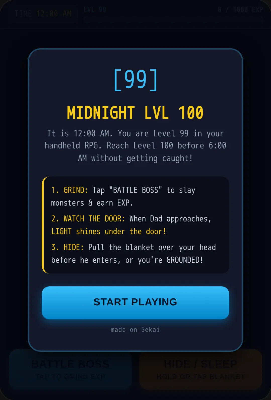 Midnight Level 100 cover