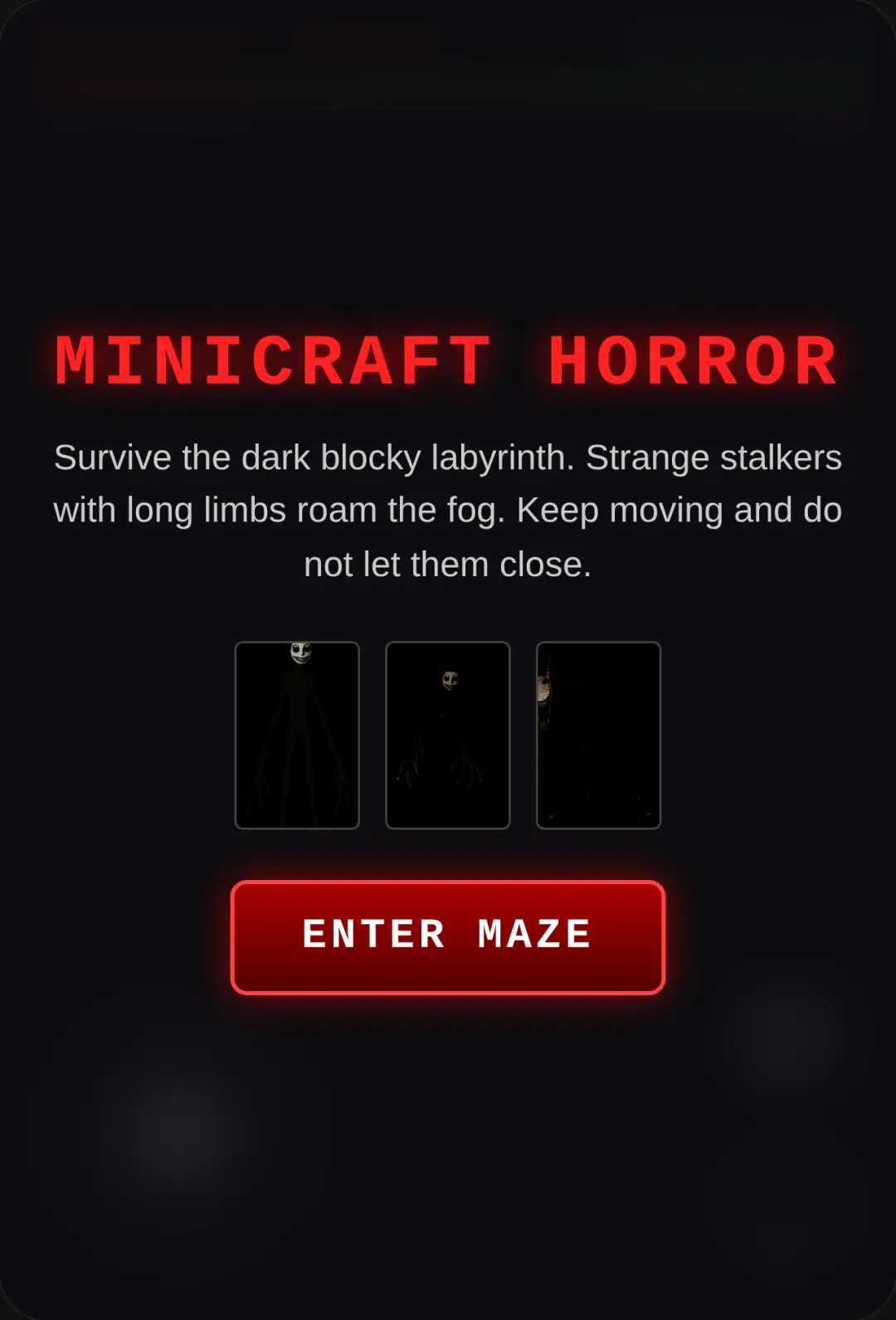 Minicraft Horror cover