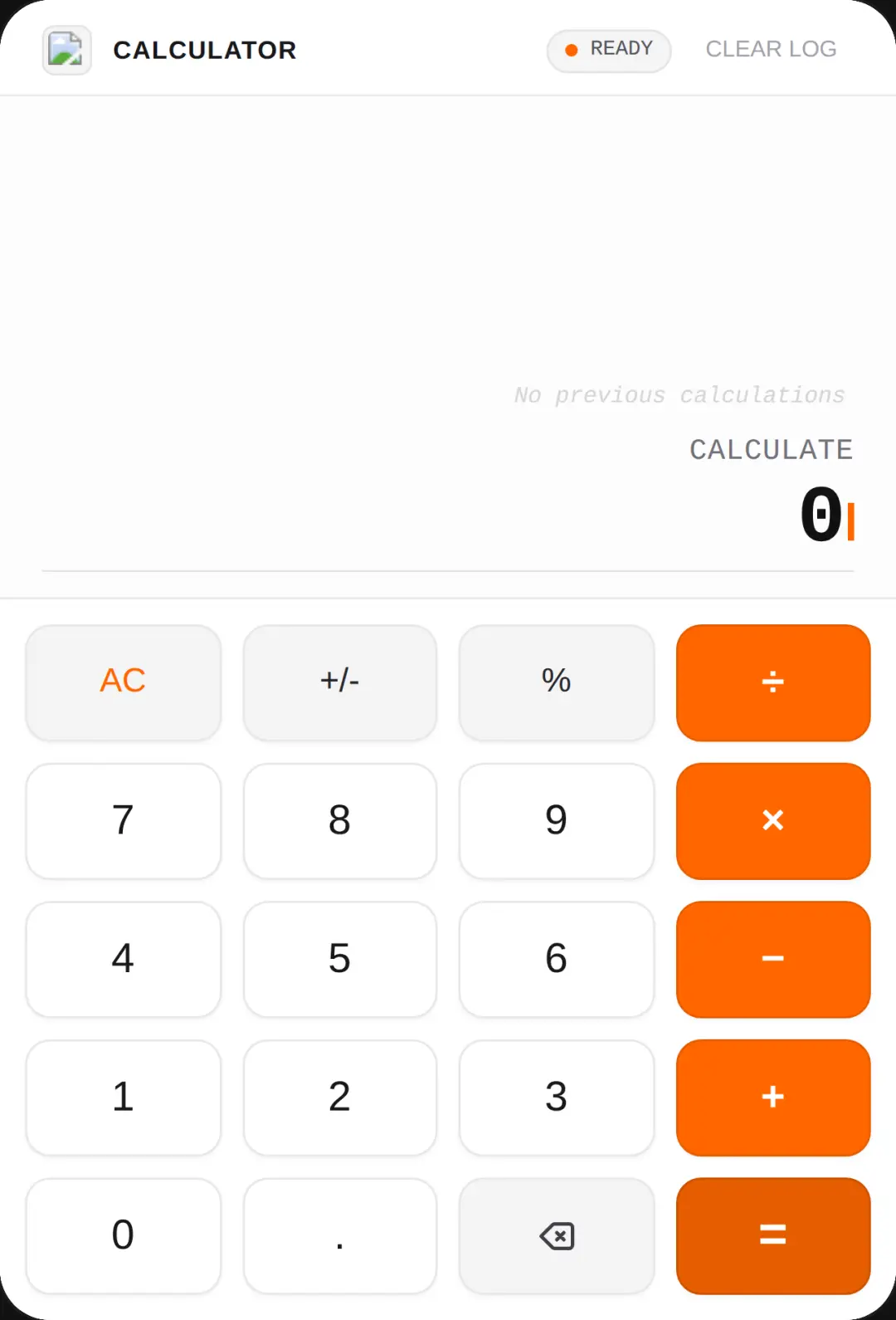 Boring calculator cover
