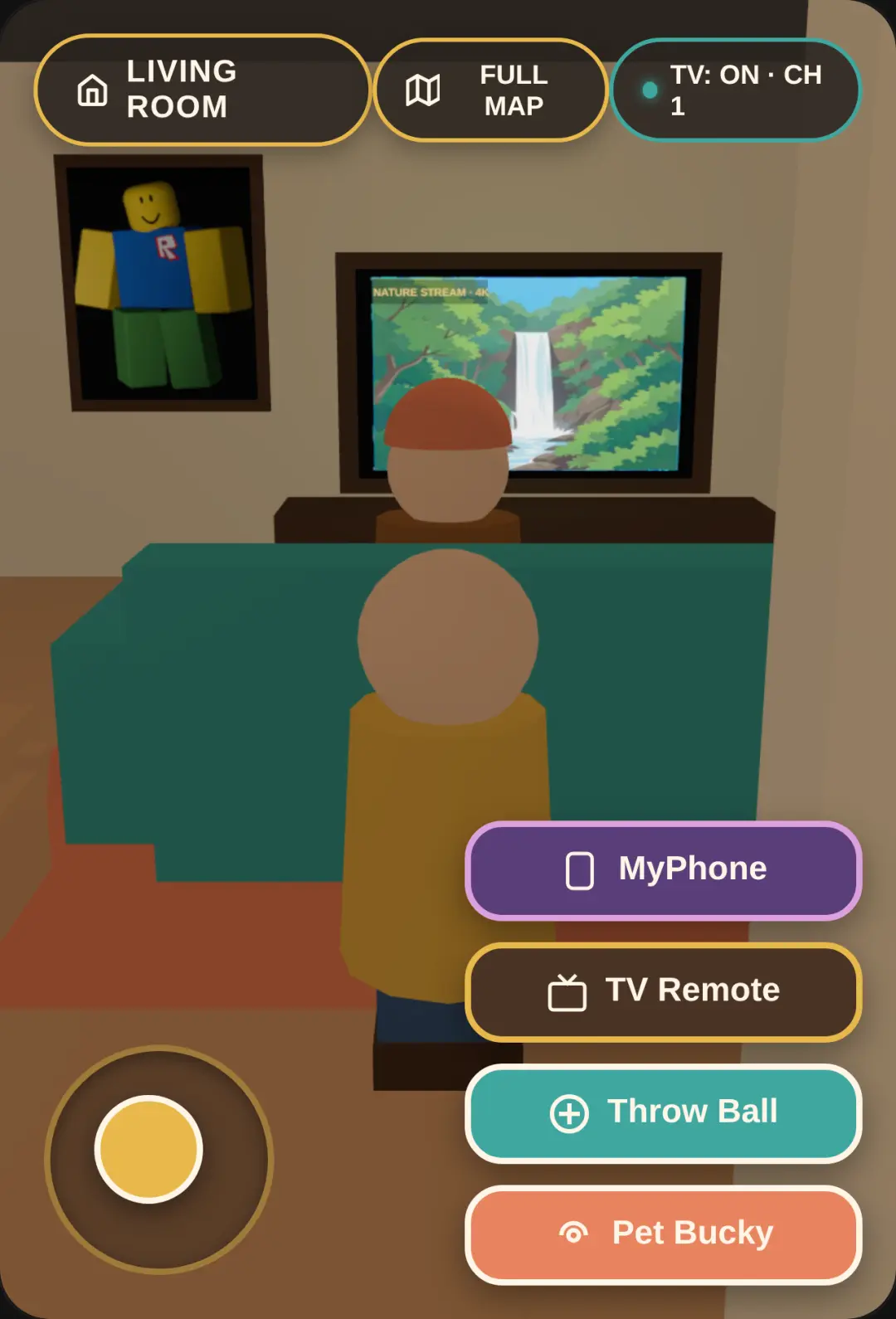 Cozy 3D House & TV cover