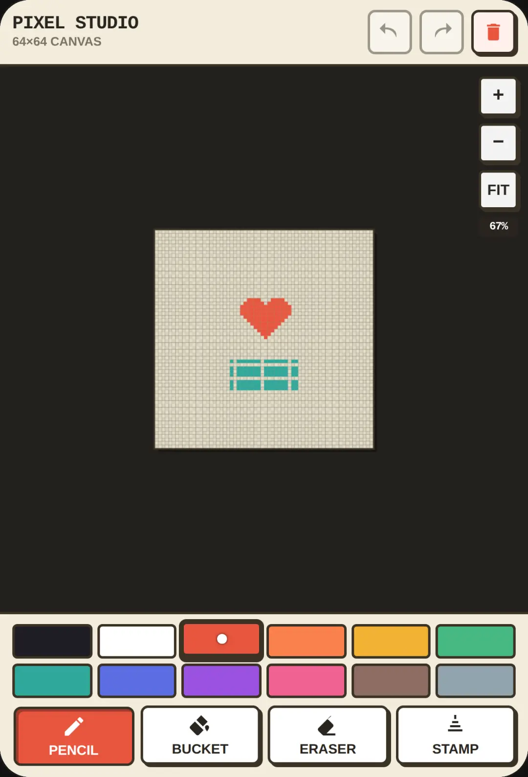 Pixel Studio 64 cover