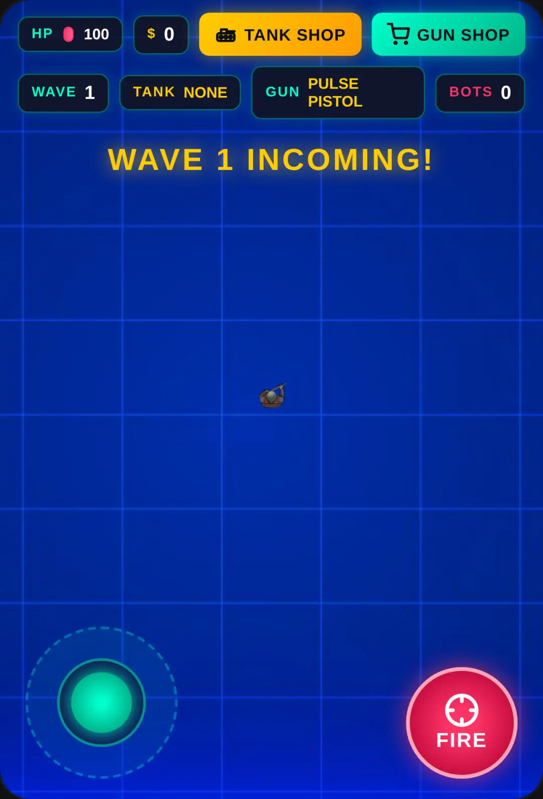 Neon Gun Arena: Bot Warfare cover