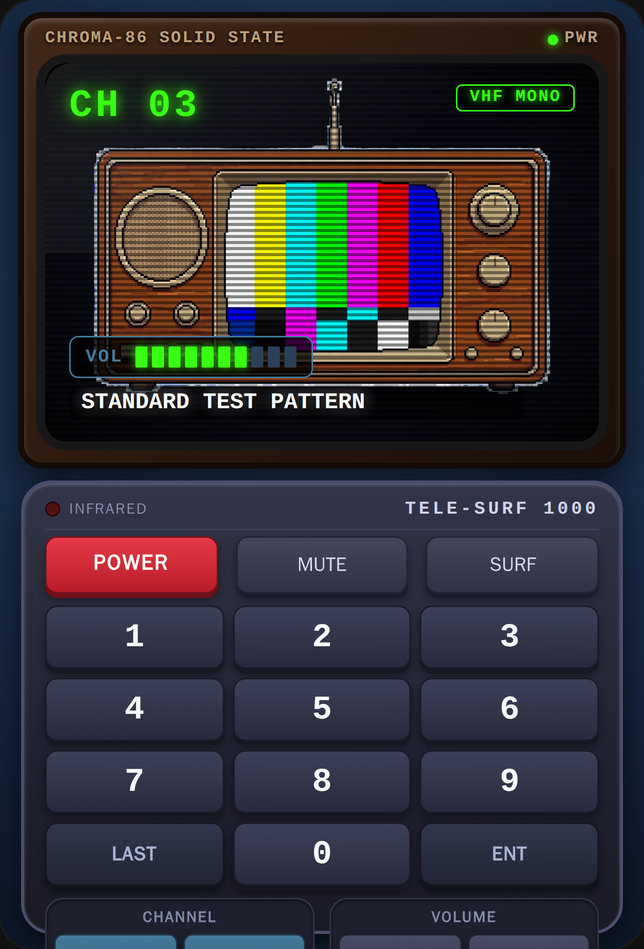 Retro TV Remote Simulator cover