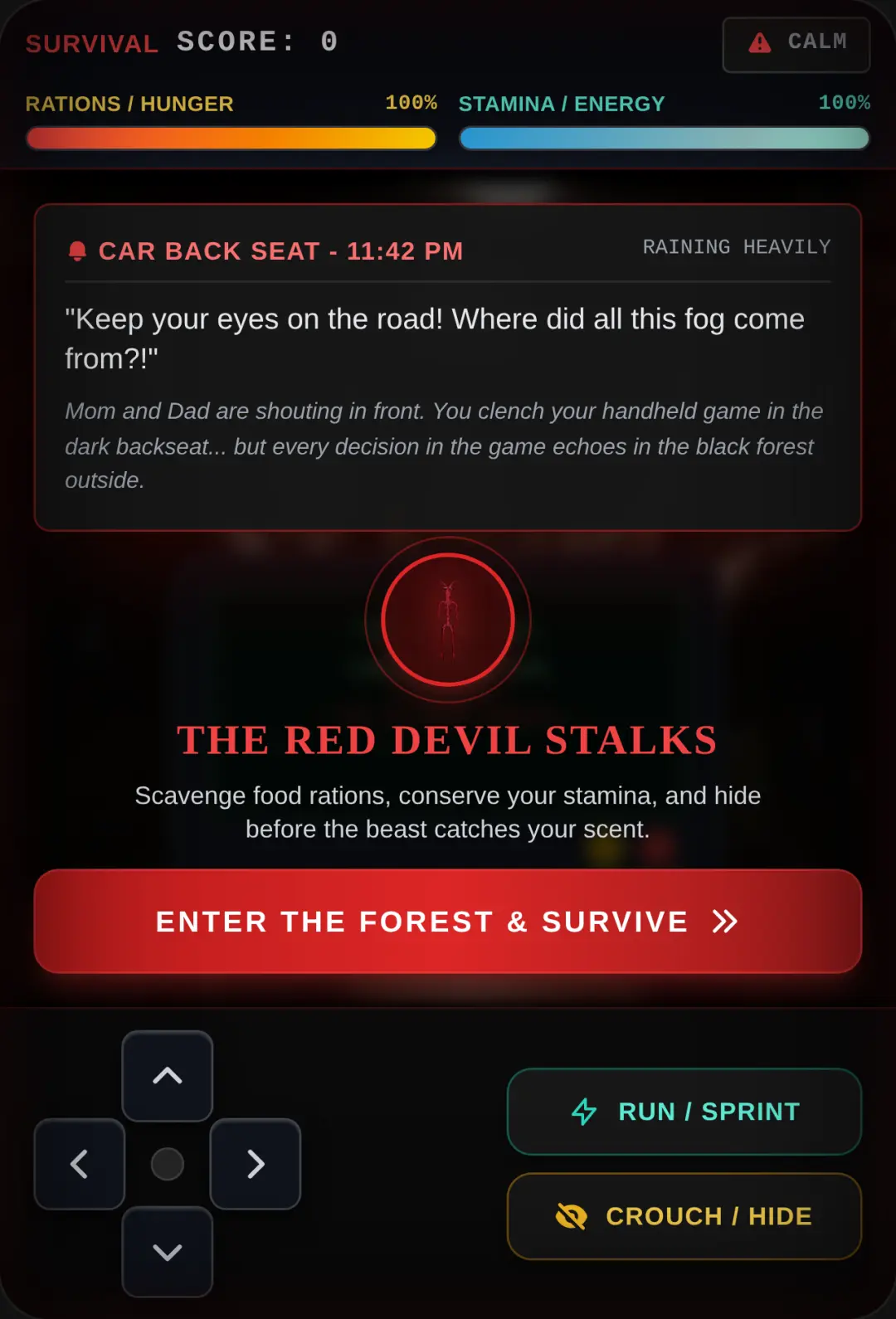 Back Seat Survival: The Red Devil cover