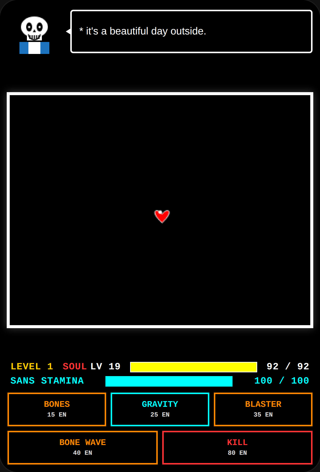 Underwhere- Sans Boss Battle cover
