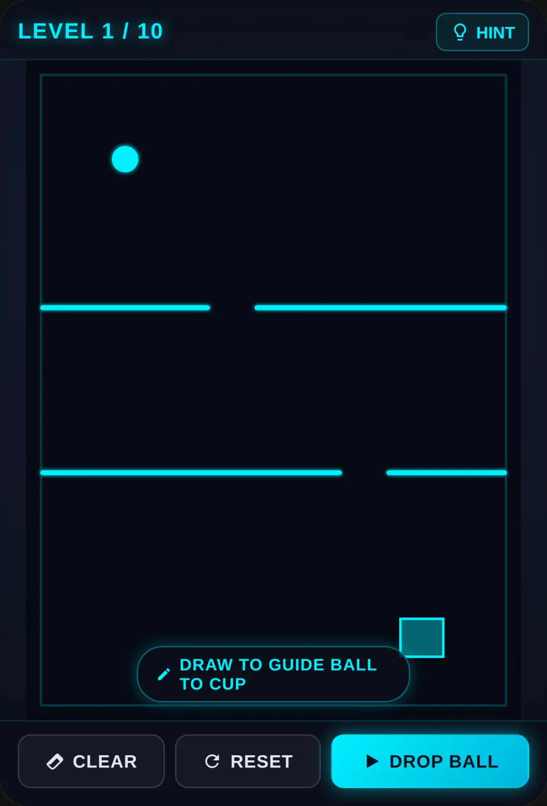 Neon Maze: Draw & Roll cover