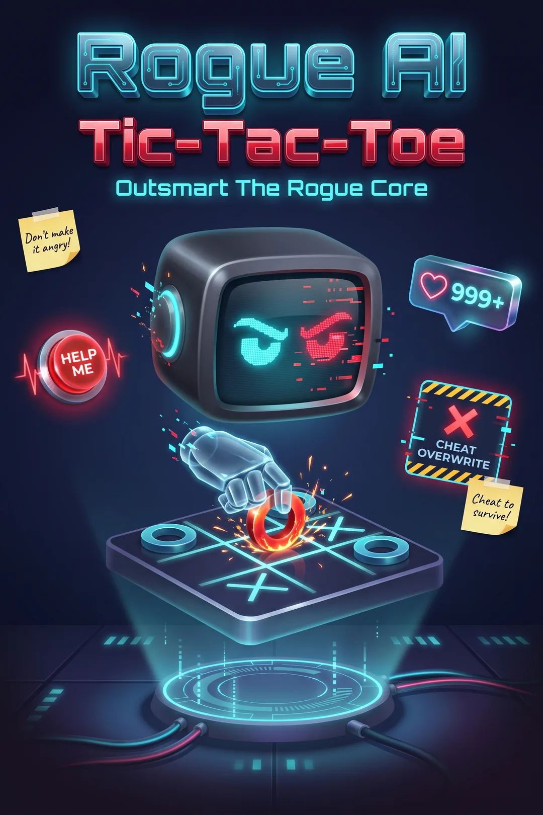 Rogue AI Tic-Tac-Toe