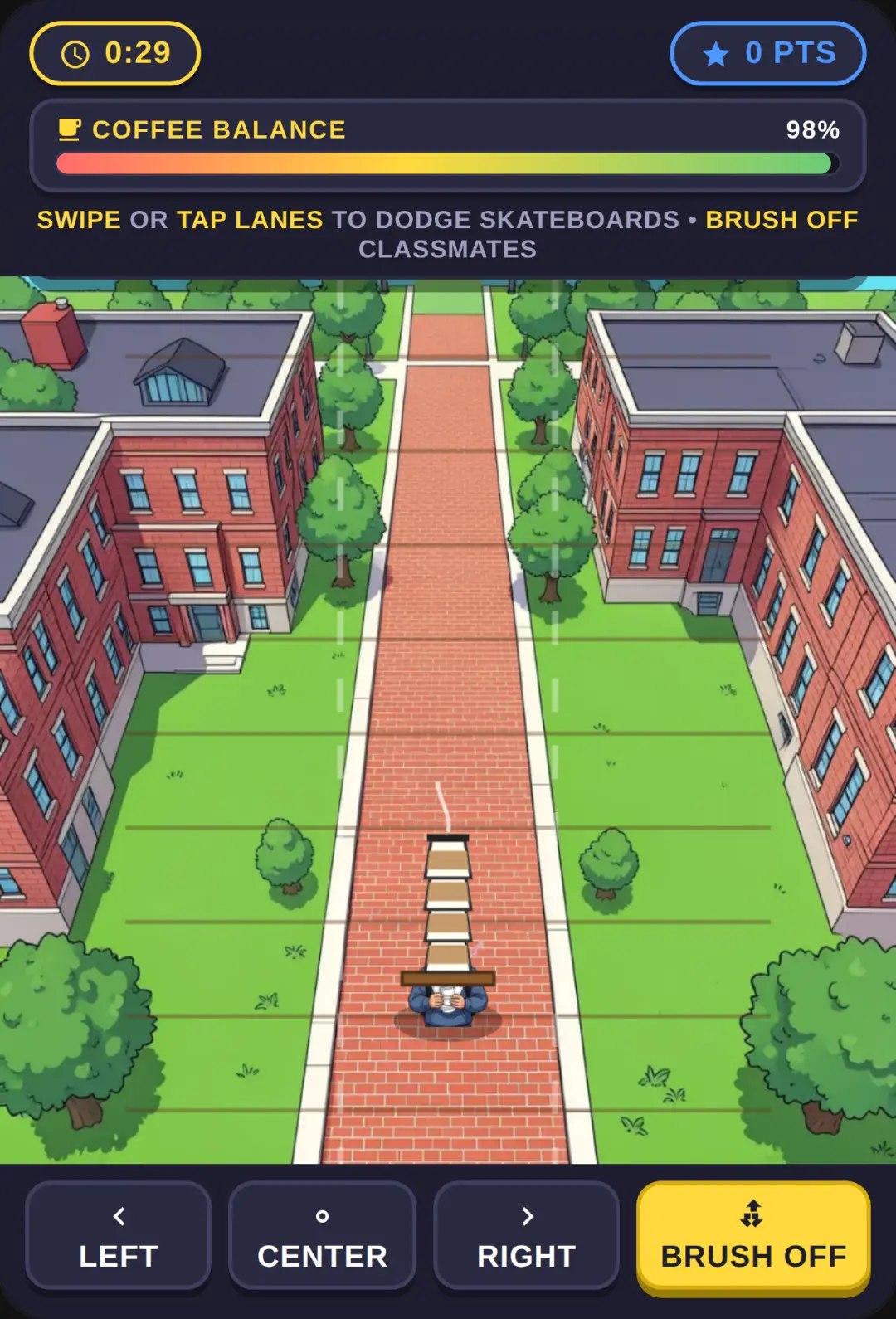 Coffee Rush: Campus Sprint cover
