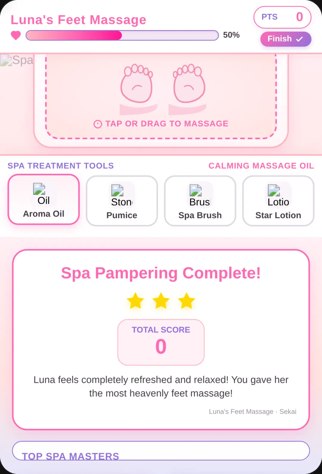 Luna's Feet Massage cover