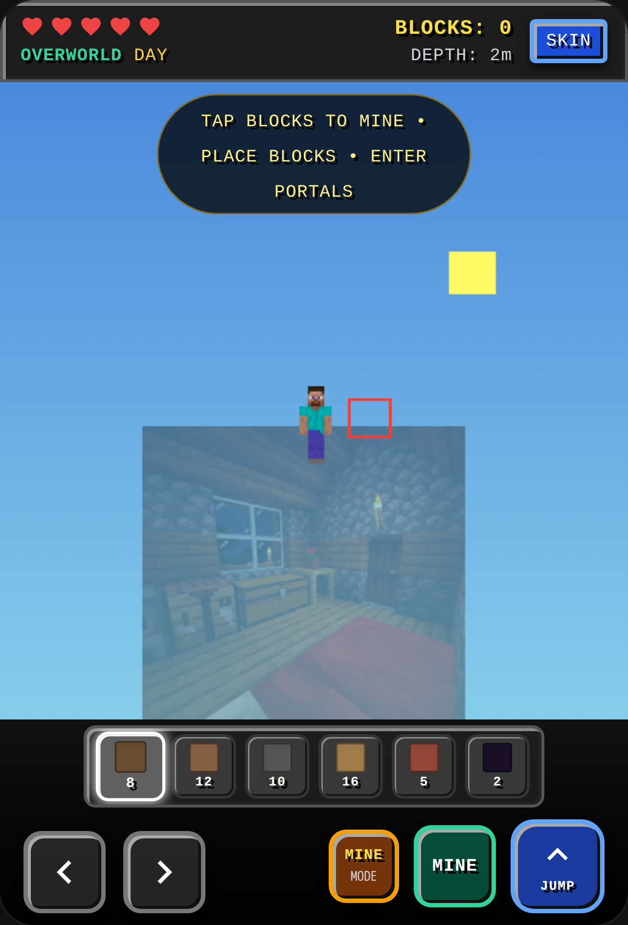 2D Block Survival Adventure cover