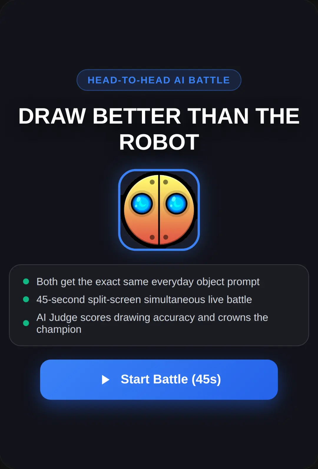 AI Robot Drawing Battle cover