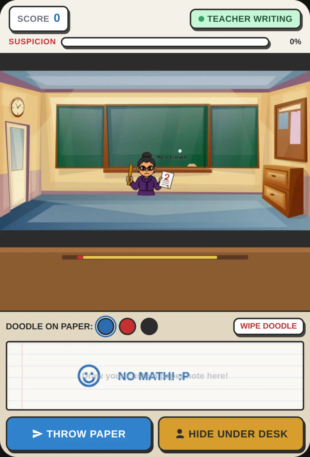 Classroom Paper Toss cover