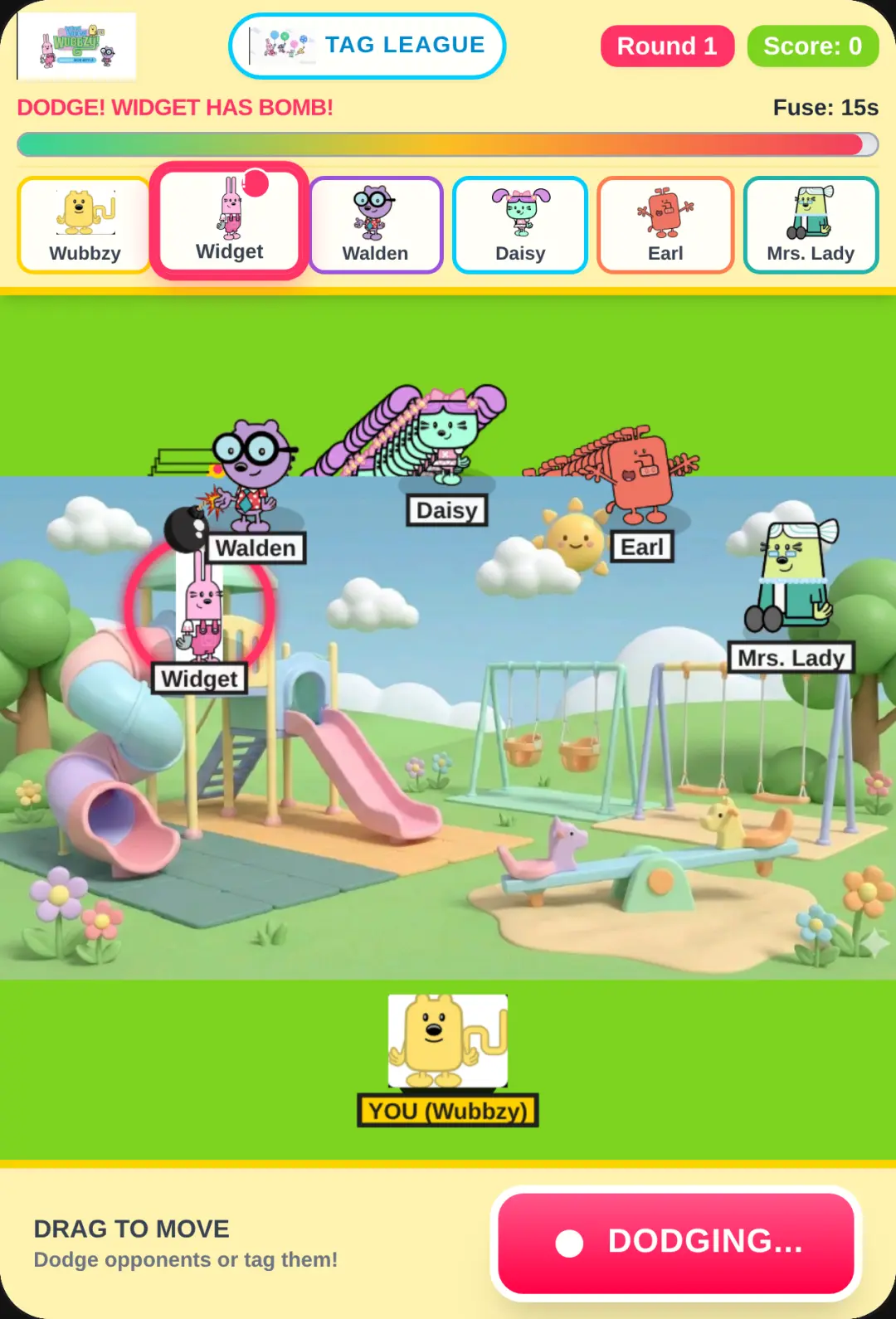 Wubbzy Bomb Tag cover