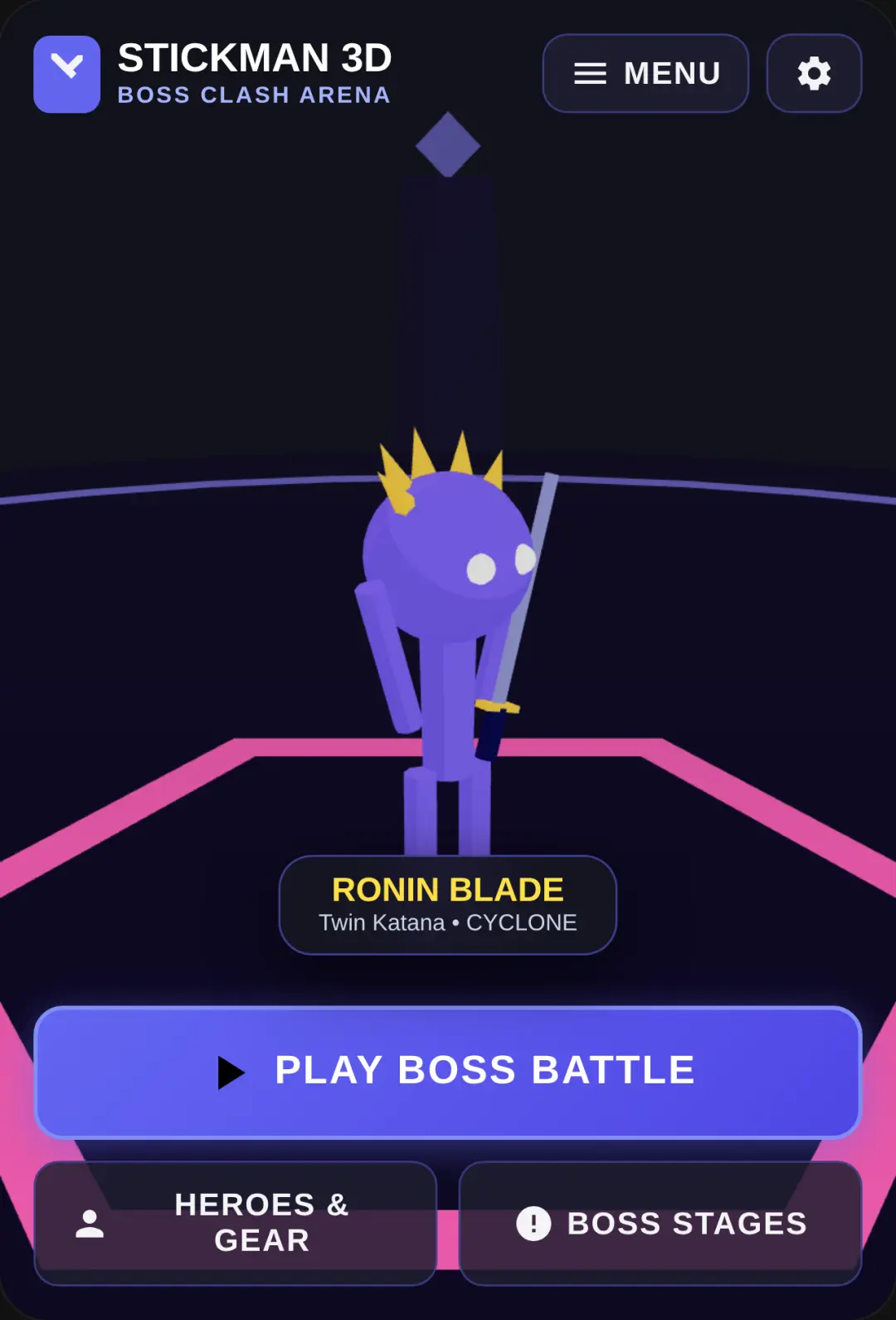 stick man danger zone 🤯 the boss is three boss cover