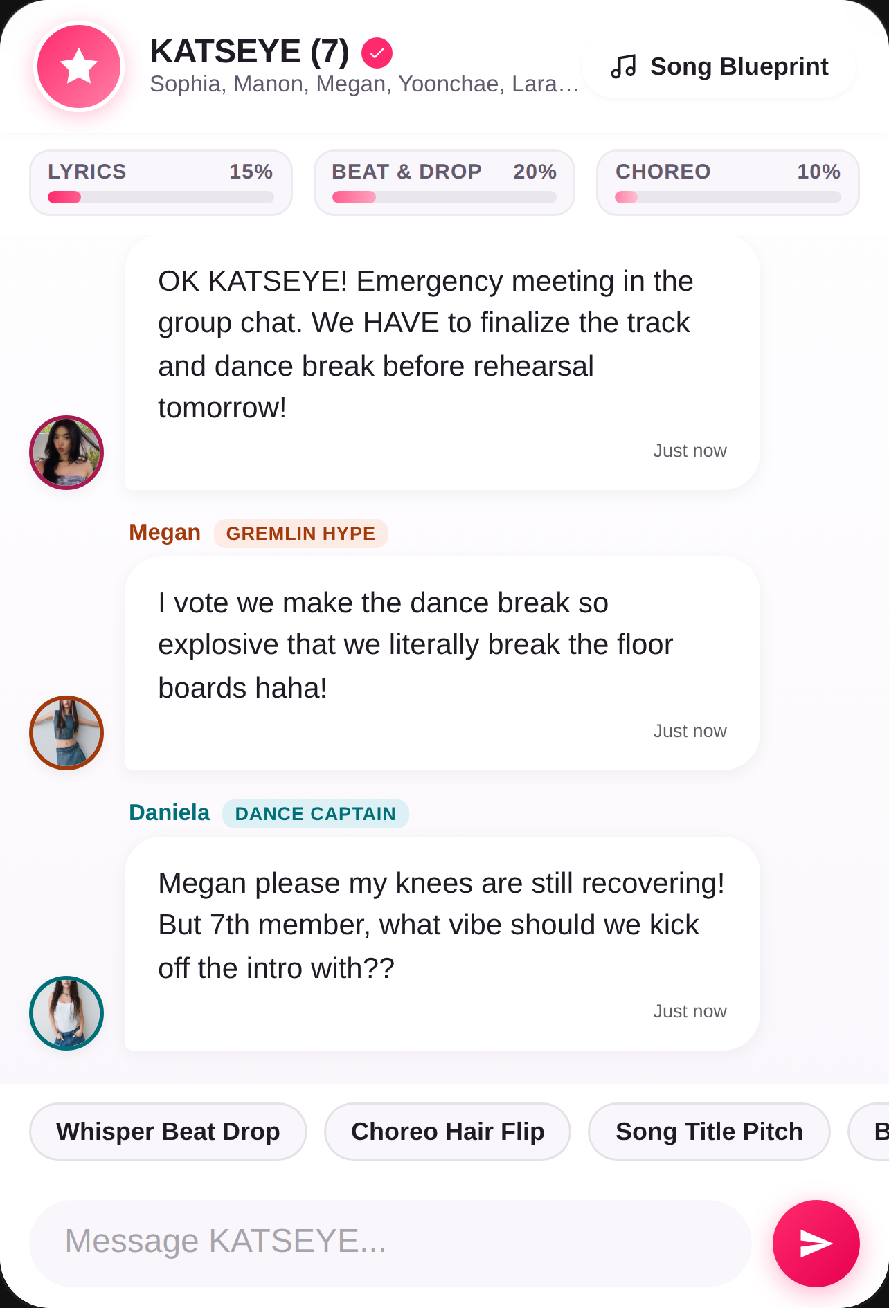 KATSEYE Chat Simulator cover