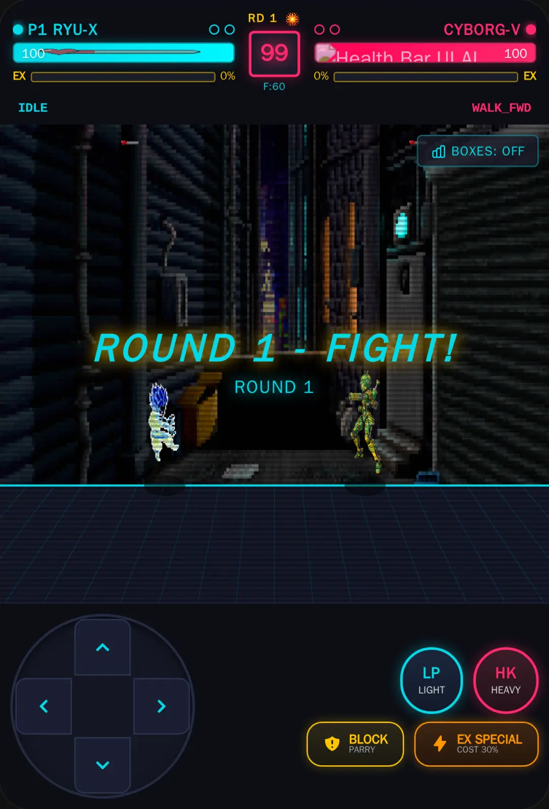 Arcade Fighter: Frame Zero cover