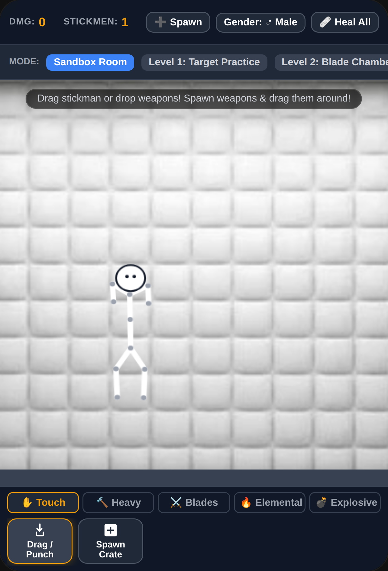 Ragdoll Sandbox - Beat & Spawn Stickmen cover