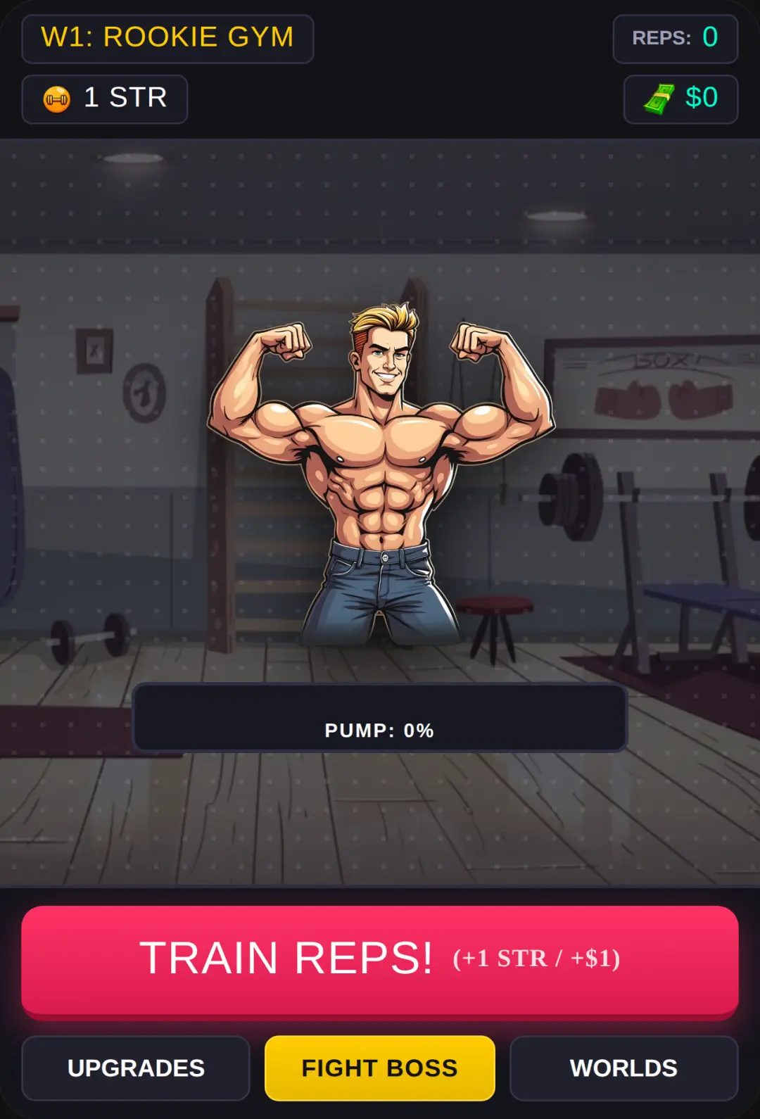 Gym Tycoon: Boss Rush cover