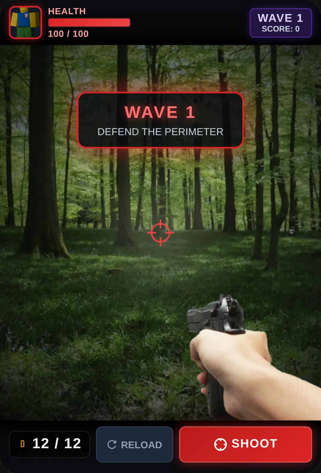 Survival Horror: Forest Defense cover