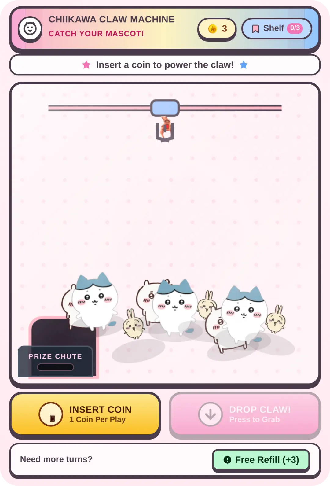 Chiikawa Claw Machine cover